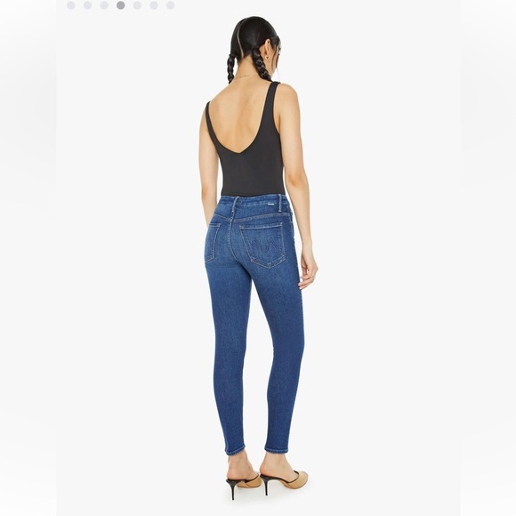MOTHER Jeans High Waisted Looker Ankle Size 25 - Picture 2 of 9